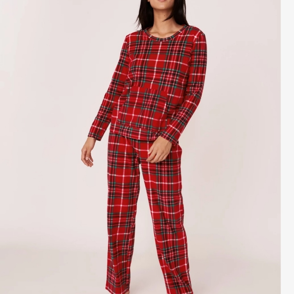 la Vie en Rose 2-Piece Micro Polar Fleece PJ Gift Set